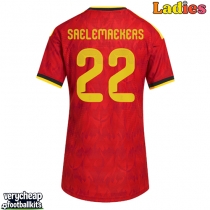Belgium Alexis Saelemaekers #22 Replica Home Shirt Ladies World Cup 2026 Short Sleeve